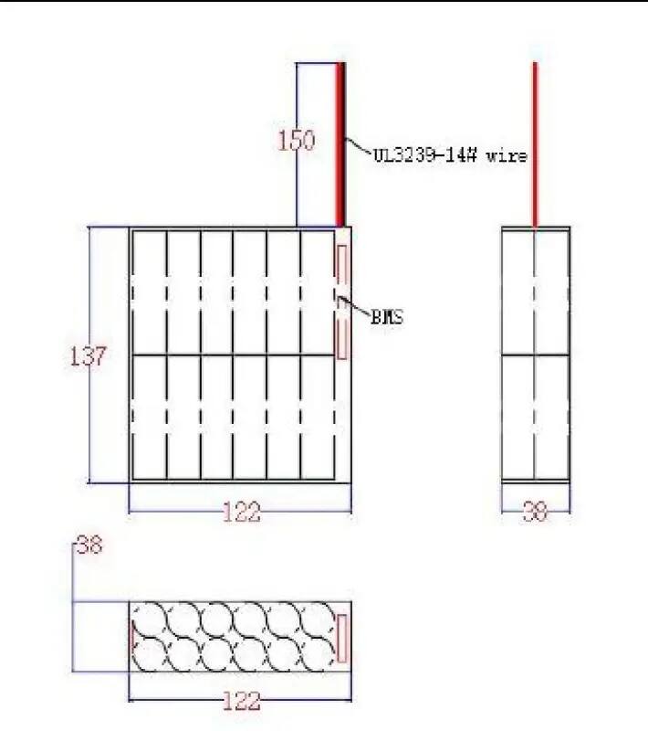 12.8V 12AH LiFePO4 Battery