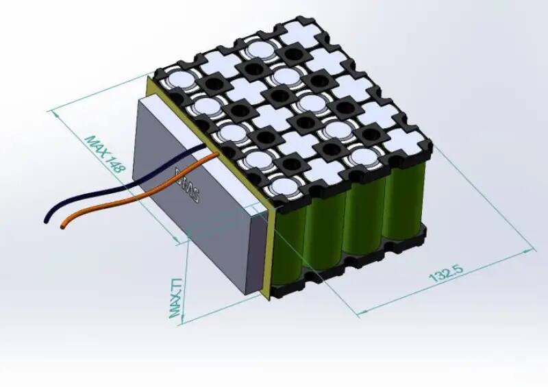 12.8V 23AH LFP Battery Pack for Devices