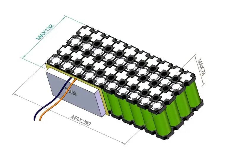 12.8V 46AH LFP Battery Pack