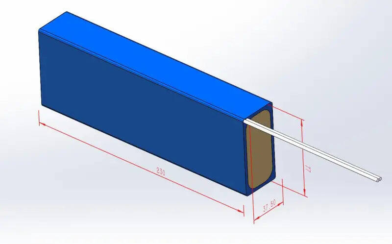 12.8V 6.4AH LFP Battery Pack for Electronics