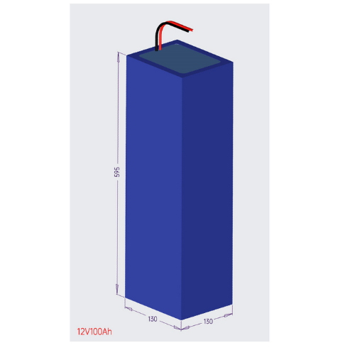 12V 100AH Lithium Ion Battery – 2