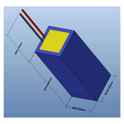12V 100AH PVC Lithium Ion Battery