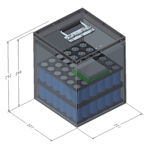 12V 110AH Lithium Ion Battery