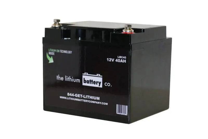 12V 40AH Lithium Ion Battery