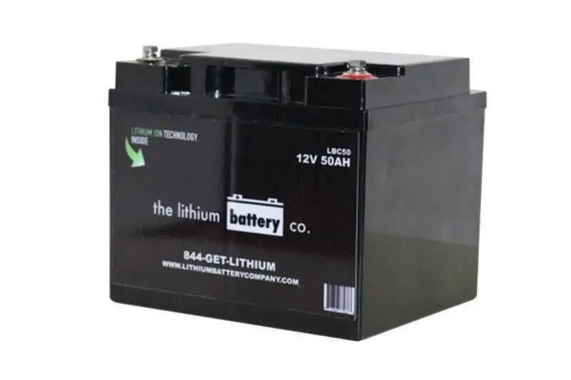 12V 50AH Lithium Ion Battery