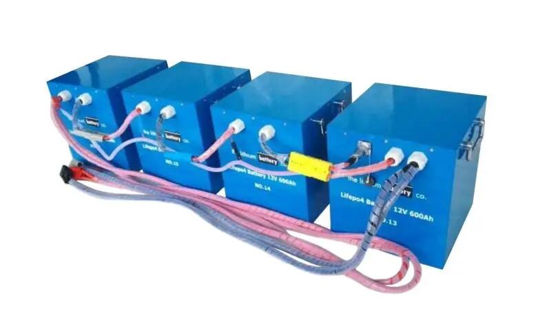 12V 600AH Lithium Ion Battery