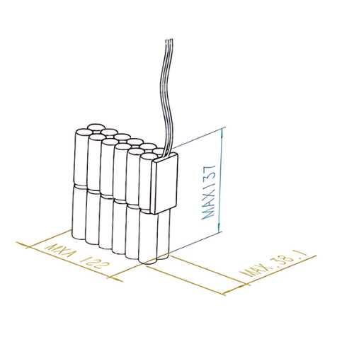 24V 6AH Lithium Ion Battery