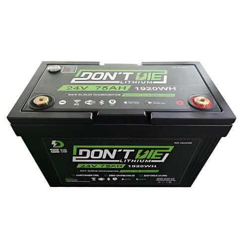 24V 75AH Lithium Ion Battery