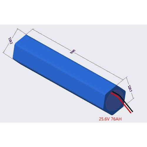 24V 76AH Lithium Ion Battery