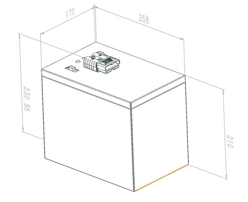 25.6V 59AH NCM Battery Pack for Electronics