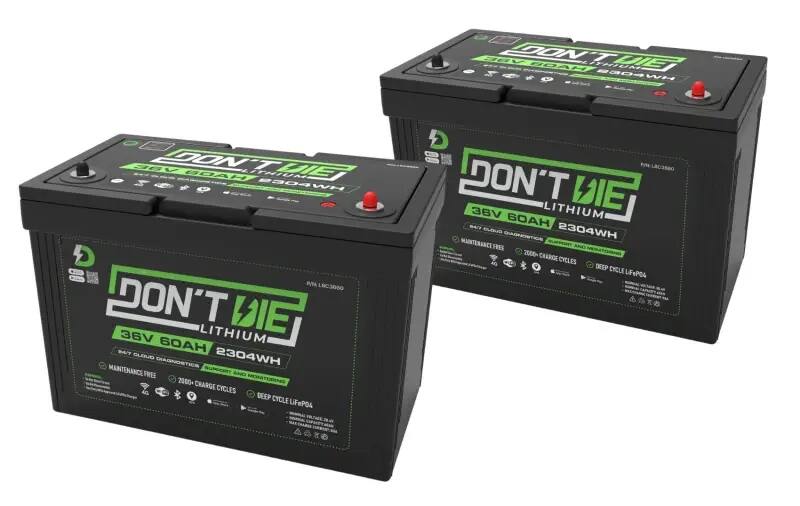 38.4V 120AH Lithium Ion Battery with Connective Tech