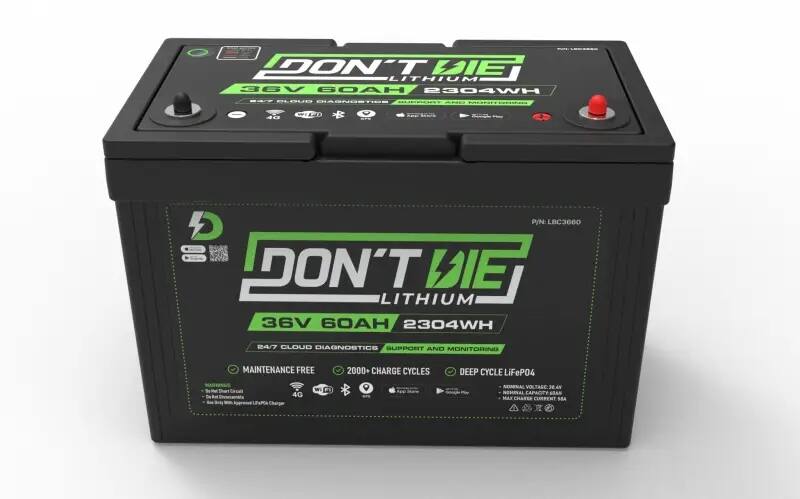 36V 60Ah LiFePO4 Battery Pack for OEM Equipment