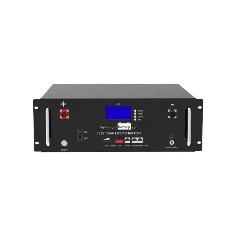 48V LiFePO4 Stackable Rack Batteries – 100AH to 280AH