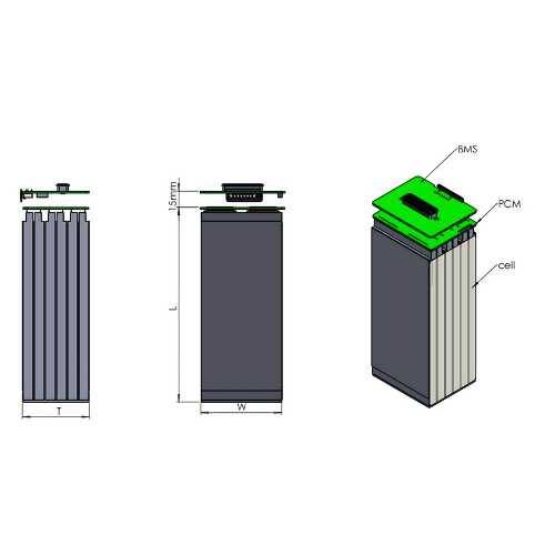 70V 10,000mAh Lithium Ion Battery