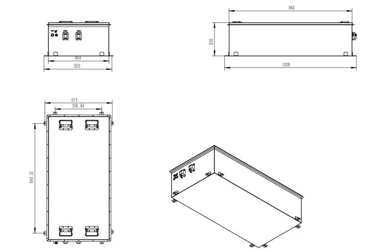 High-Performance 96V 230AH LFP Battery Pack