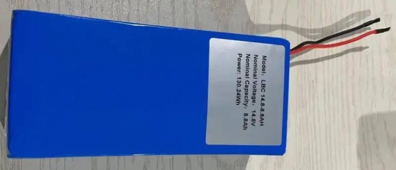 High-Performance 14V 8AH Lithium PVC Battery for Durability
