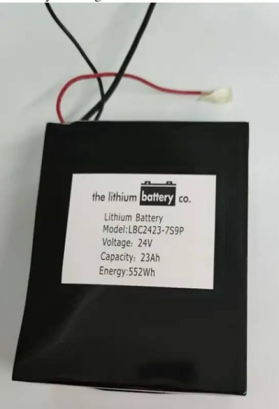 25.6V 23AH Lithium Ion Battery with BMS